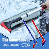 Car Snow Shovel Winter Windshield Defrosting Ice Scraper Tool Glass Snow Removal Tools Auto Accessories Universal