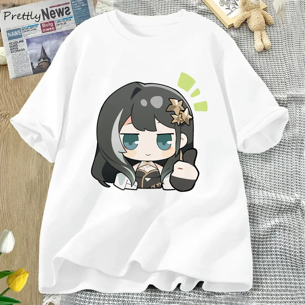 Wuthering Waves t shirt women summer graphic Tee female manga Japanese y2k clothes