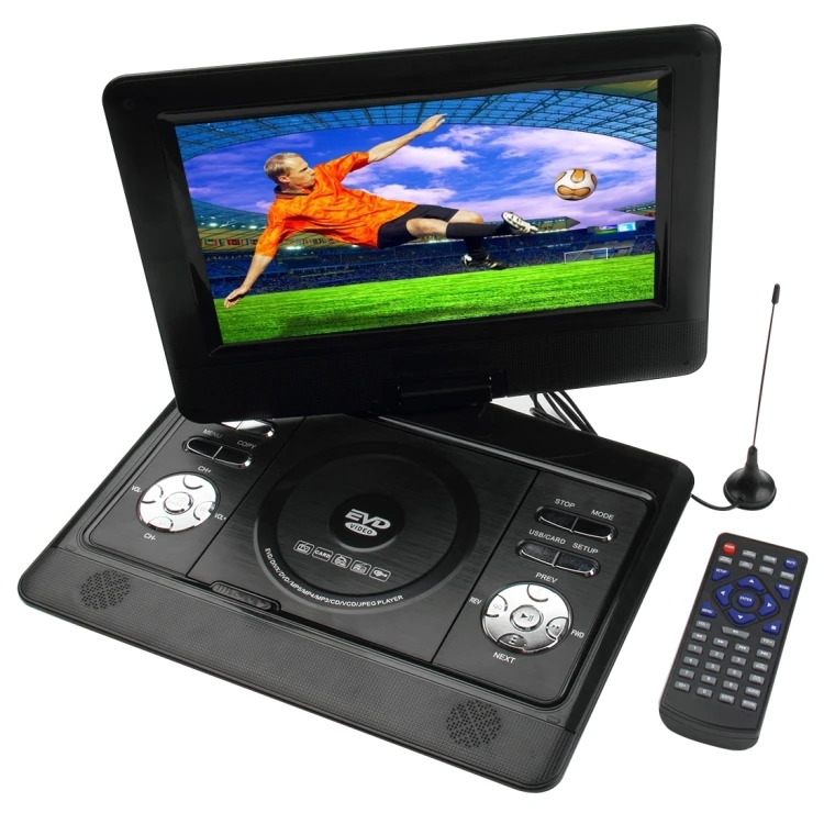 

Top Quality 10 inch TFT LCD Screen Digital Multimedia Portable DVD with Card Reader Game Function