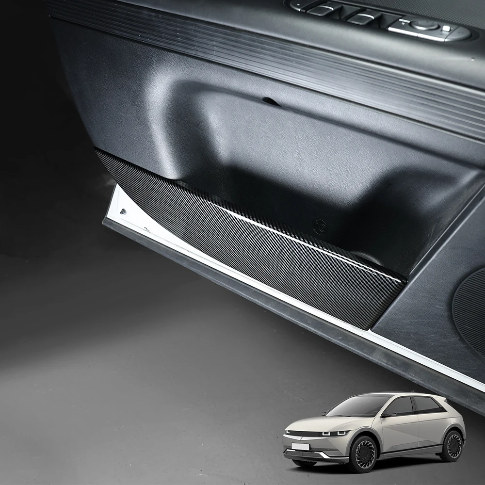 

4PCS Car Door Anti Kick Pad Covers Frame Interior Inner Door Trim For Hyundai IONIQ 5 / IONIQ 5 N 2022-2025 Accessories LHD/RHD