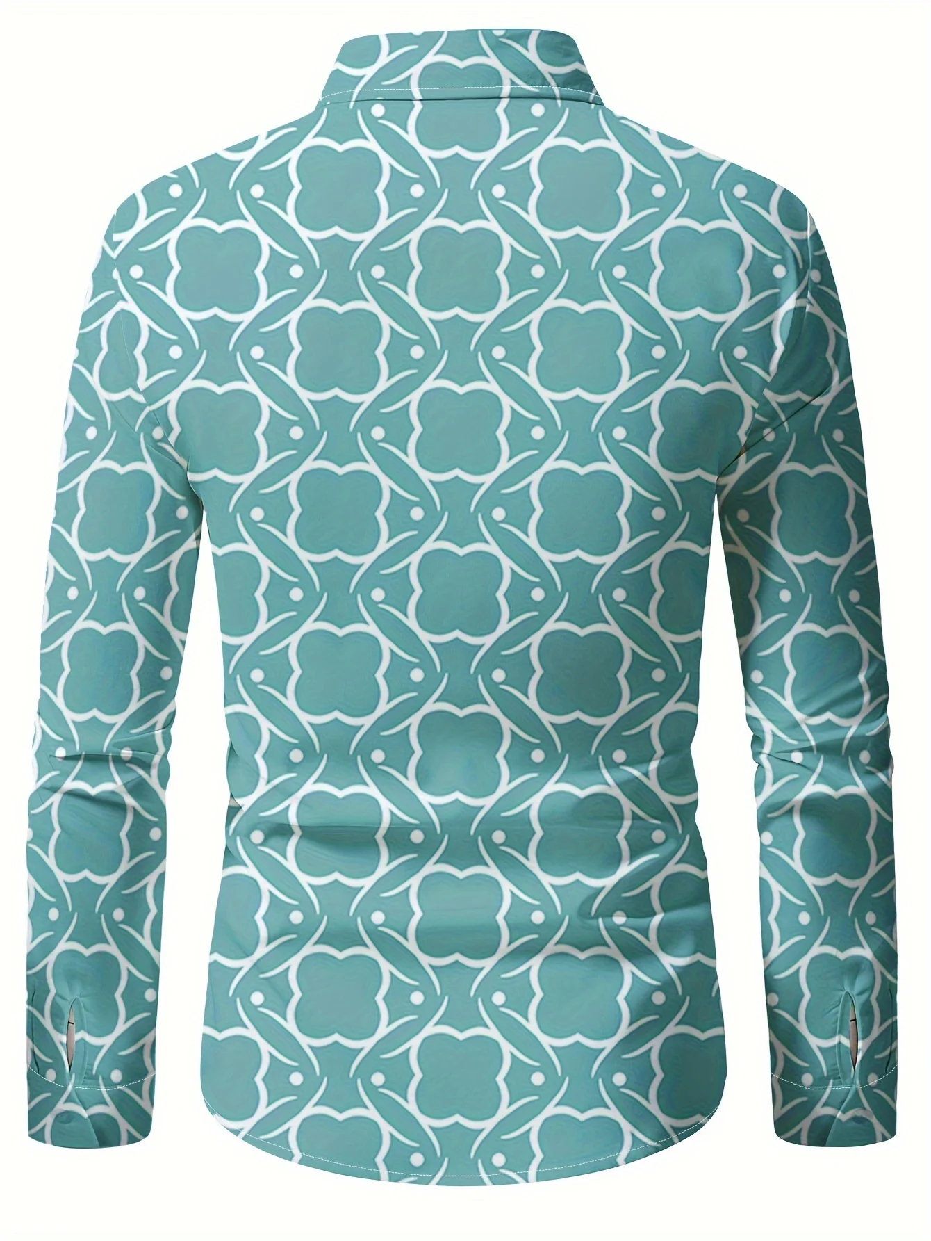  Spring Autumn Men's Casual Long Sleeve Shirts Colorful Various Patterns 2025