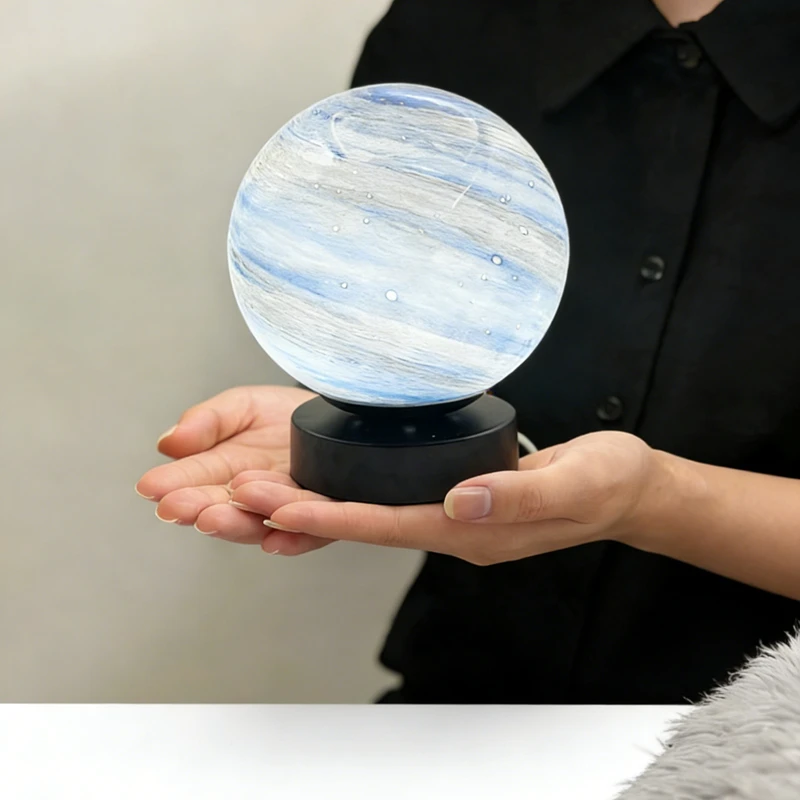 Planet Table Lamp Space Starry Sky Universe Dreamy Planet Table Lamp Bedroom Bedside Sleep Lamp Birthday Christmas Gift For