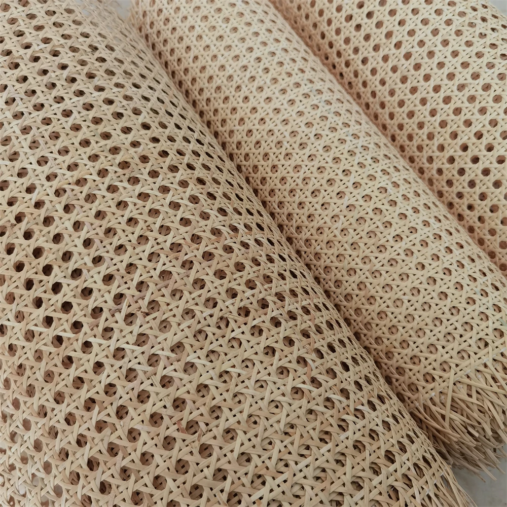 60CM Width 3-5 Meters Natural Real Rattan Cane Webbing Sheets Furniture Material Chair Repairing Fabric Home Depot