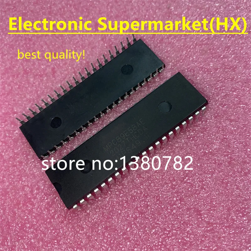 Free Shipping 10pcs-50pcs/lots MPC89E58AE MPC89E58 DIP-40 New original IC In stock!