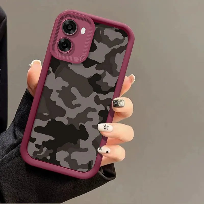 Flexible Silicone Case For OPPO A6x A6k A6s A6 Pro 5G 4G Protective Cover Shockrpoof Camouflage Print Pattern Funda - view 4