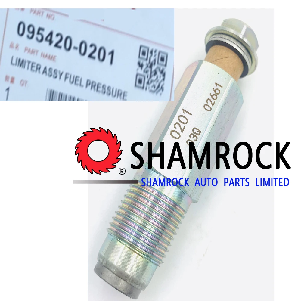 

095420-0201 0954200201 NAVARA D40 2.5 3.0 DCI FUEL RAIL PRESSURE SENSOR LIMITER RELIEF VALVE 095420-0201 0954200201