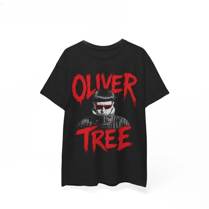 Oliver Tree Merch T-shirt Men Short Sleeve Tee Unisex Tops Female Y2K Tops Causal Clothes