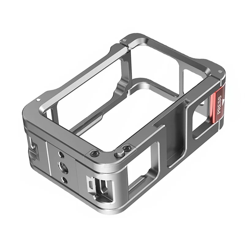 قفص AA60 سريع الإصدار لكاميرا OSMO ACTION 5PRO/4/3 Gopro قابل للطي مع إطار حماية كامل للحذاء البارد