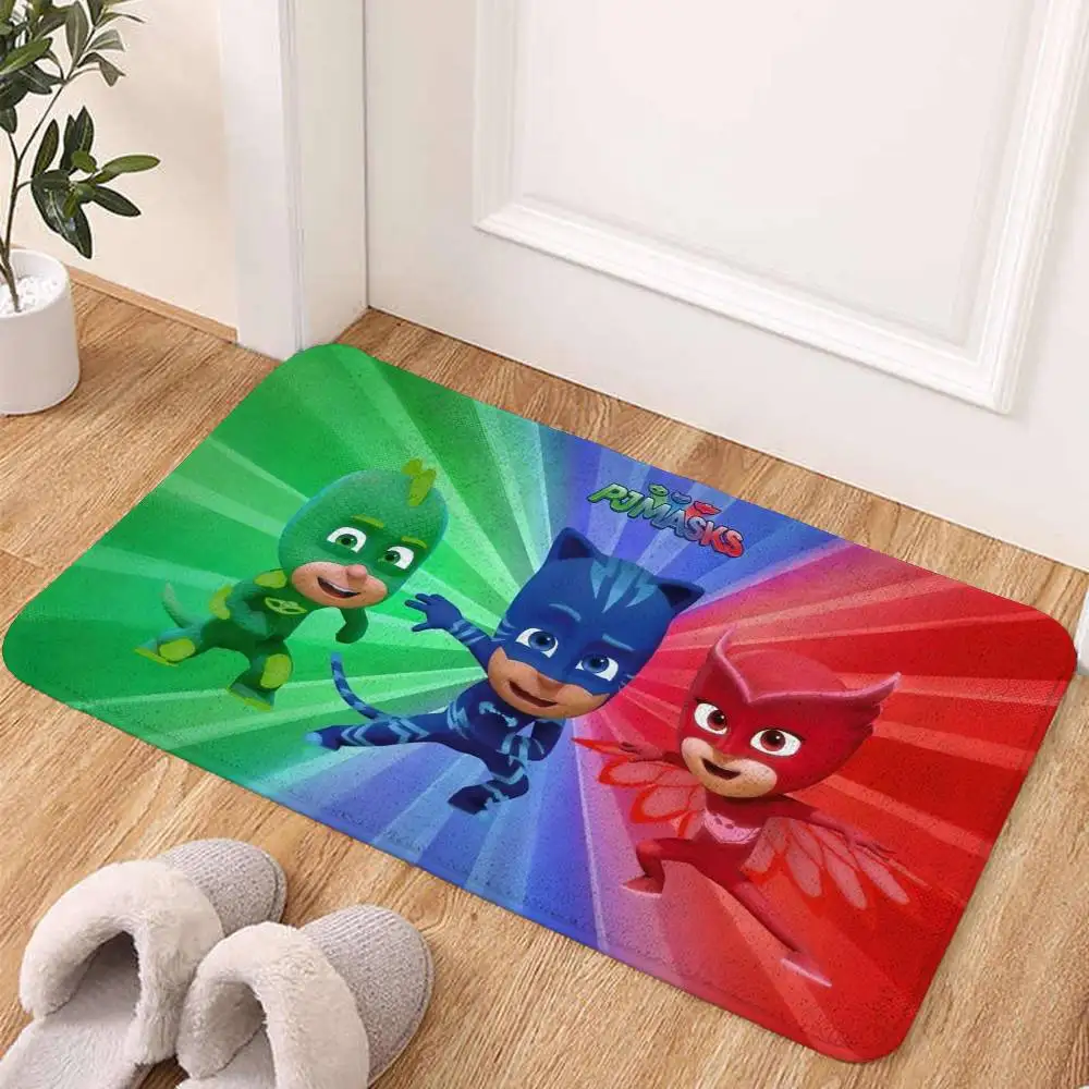 P-PJ M-Masks Cool Carpet Bathroom Anti-slip Mat Door Mat Home Decoration Mat Entrance Door Mat Scratch-resistant Door Mat