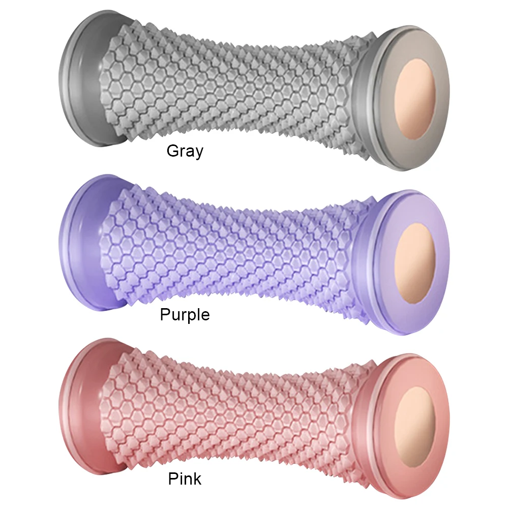 フットマッサージローラー人間工学に基づいた脚筋マッサージャー多機能ジムエクササイズマッサージツールかかとアーチ関節炎用