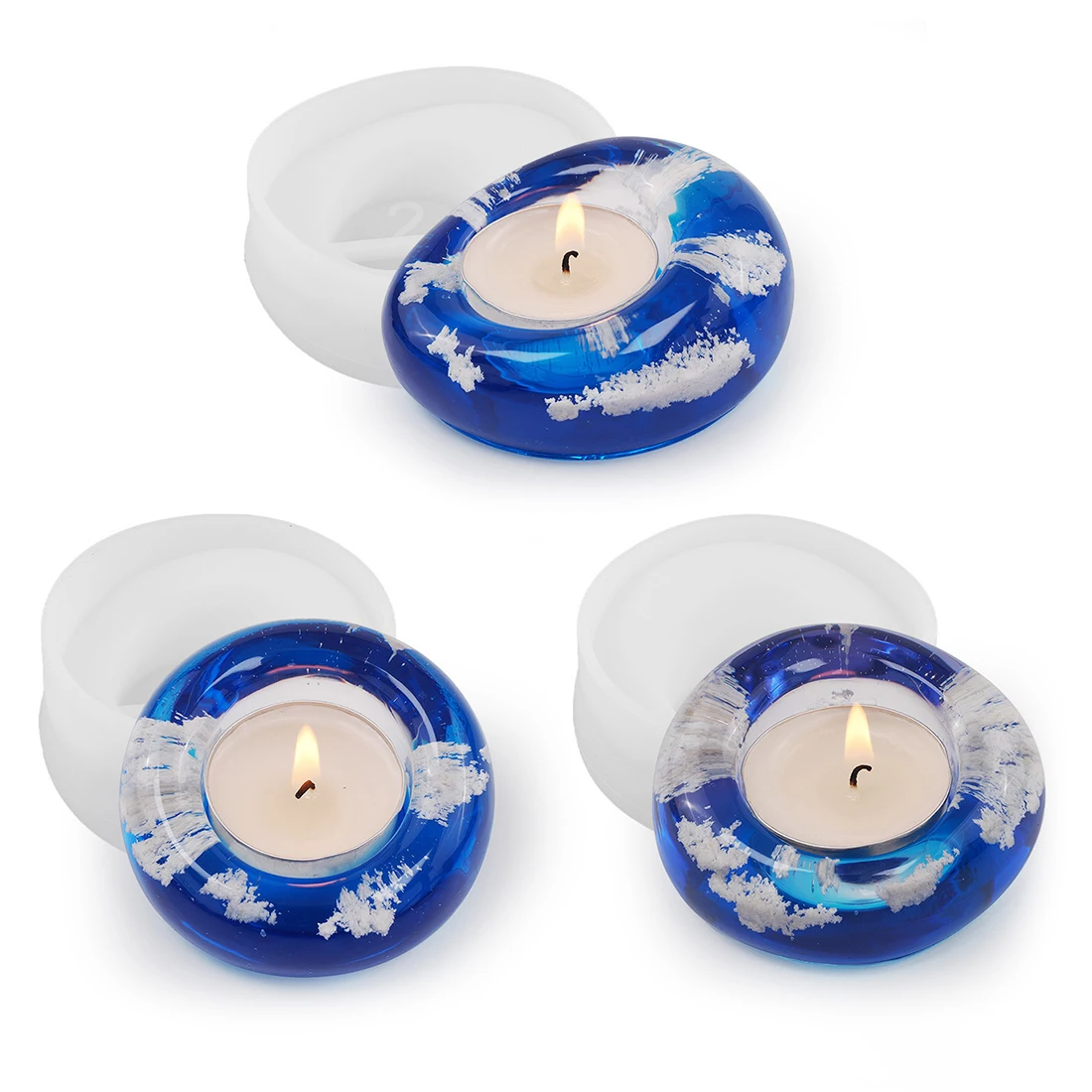 

Нерегулярный пузырьковый подсвечник, силиконовая форма, сделай сам, кристалл, эпоксидная смола, цемент, гипсовый подсвечник, зеркальная форма, украшение для домашнего стола