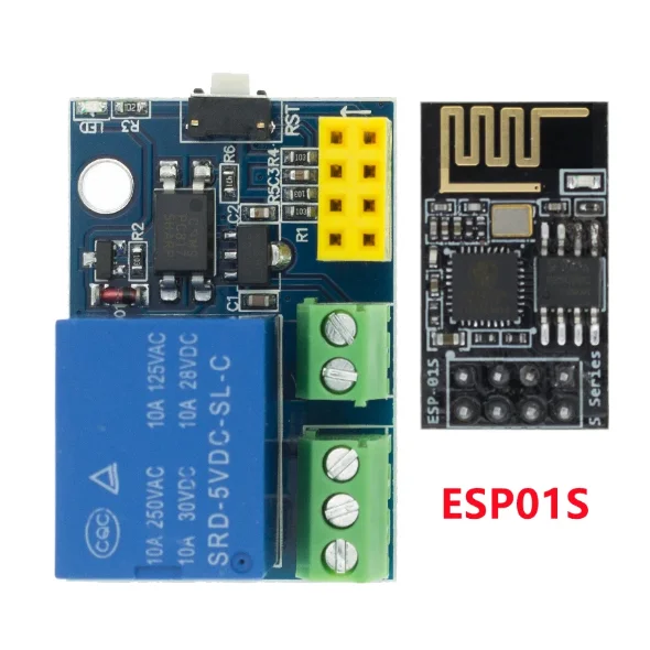 ESP8266 ESP-01S 3V 5V WiFi Relay Module Smart Home Remote Switch Mobile APP Control Industrial Grade Low Power For ARDUINO