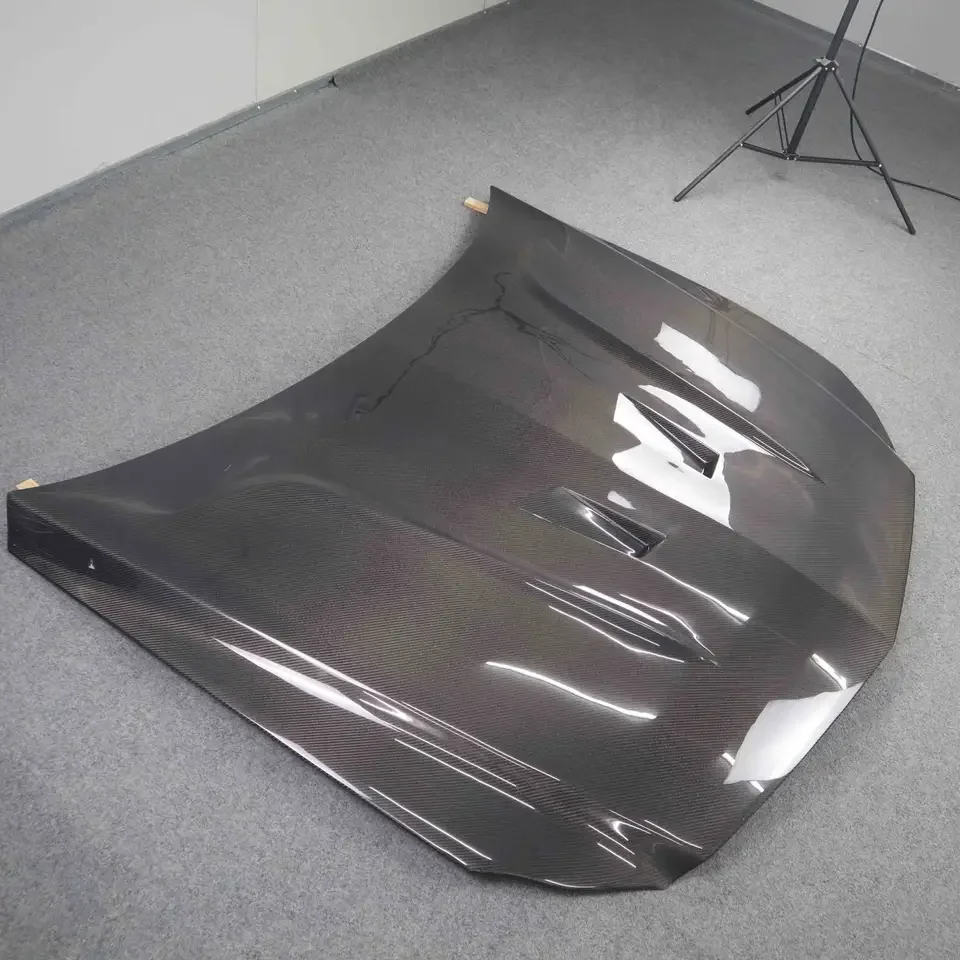 BS Style Carbon Fiber engine Hood for CLS-CLASS W218 CLS63 carbon fiber bonnet