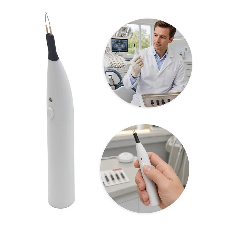VVDental Dental Gutta Percha Cutter With 4 Tips Gutta Percha Cutter Wireless Charging Equipment Tooth Gum Cutter Dentist Tools