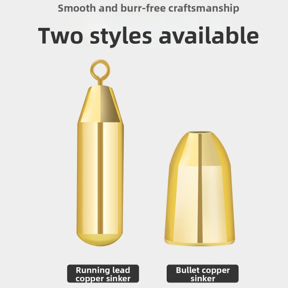 

Рыболовные грузила, набор медных подвесок, 25 шт., с длительным грузом для заброса, морские снасти, уличный комплект, устойчивые к ржавчине проволочные грузила