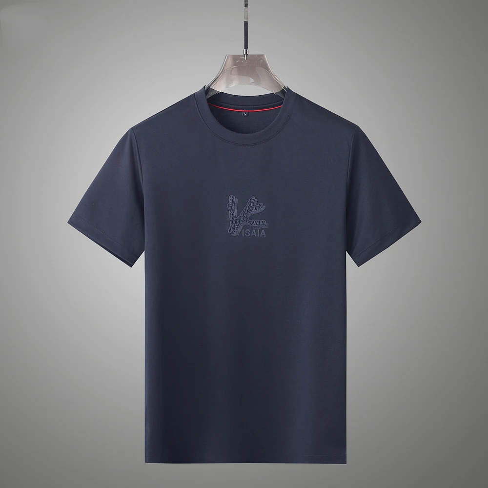 OECHSLI T-Shirt Cotton Thin men 2026 New fashion printing breathable short sleeve comfortable outdoor quality Big size M-4XL