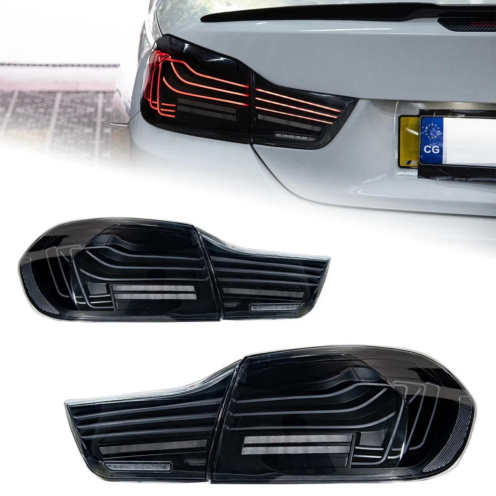 Suitable for the 2013-2019 BMW 4 Series F32 tail light assembly for modifying the new M4CLS headlight to achieve a flowing rear