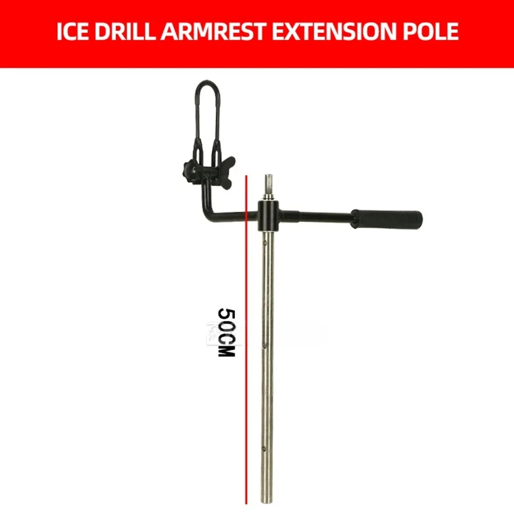 مثقاب الثلج بقطر 8 بوصة بطول 75 سنتيمتر مثقاب الصيد الكهربائي مع جهاز عائم مثقاب مثقاب الجليد