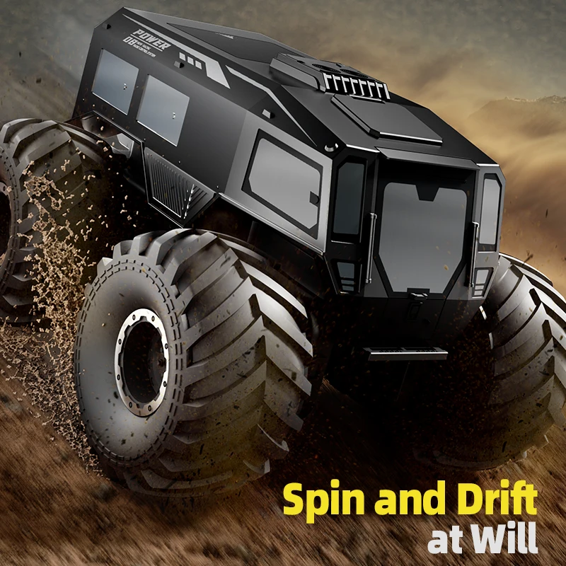 

Jjrc 2025 новая машина с дистанционным управлением Q210, вездеход с полным приводом, игрушечная машинка-амфибия RC 2,4 г для детей.