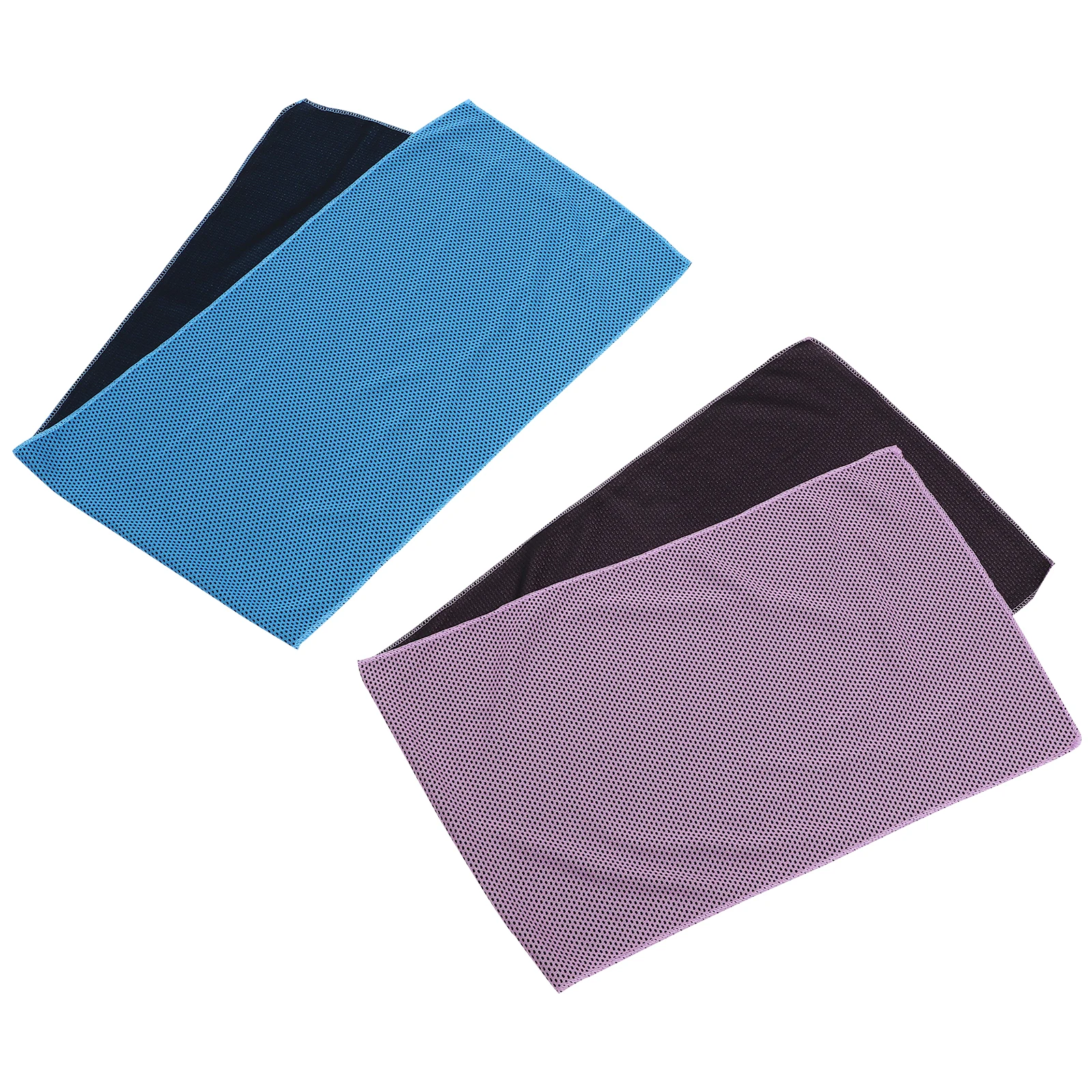 

2 Pcs Cold Towel Cool for Dog Cooling Towels Scarf Summer Puppy Pet Sports Pets Cat