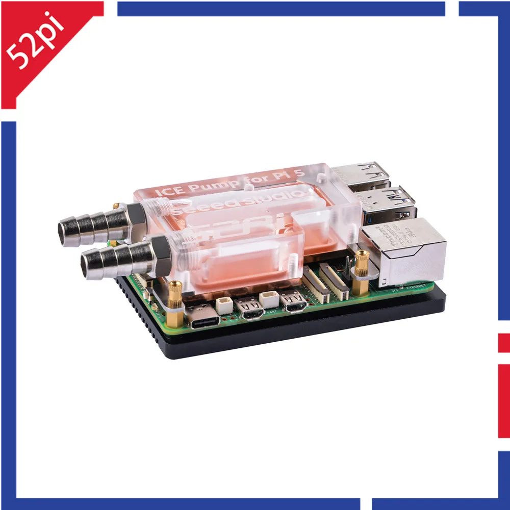 Imagem -01 - Ice Pump Cooling System Acessórios para Raspberry pi 52pi