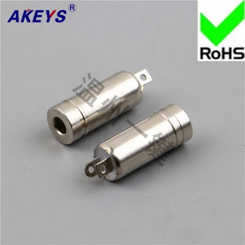 10 PCS PJ-3400 headset 2-pin 3.5MM female socket connecto
