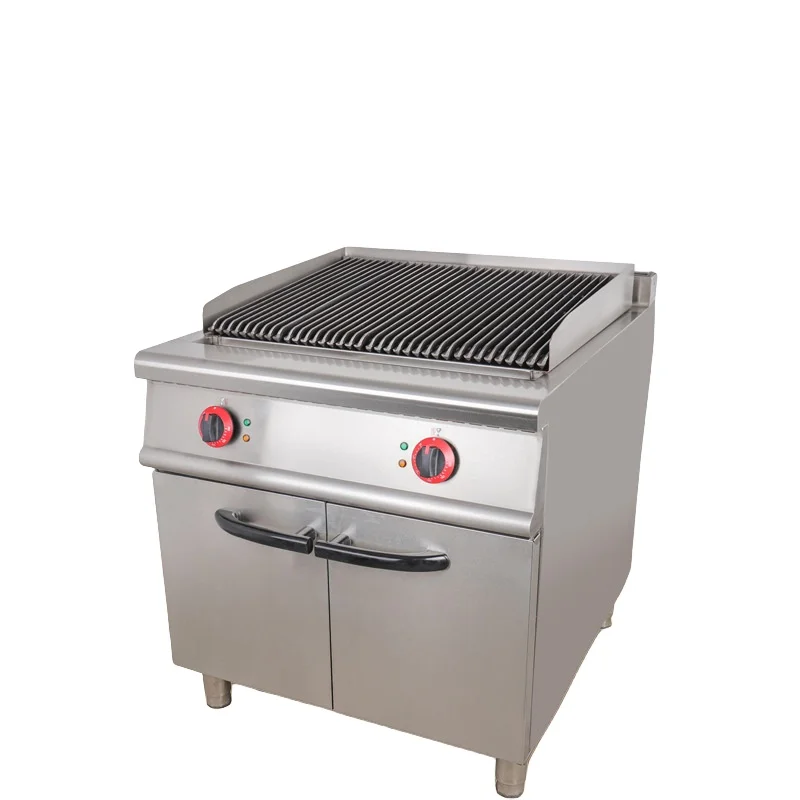Floor-to-ceiling grill iron grill door design 380V 12KW high-power machine
