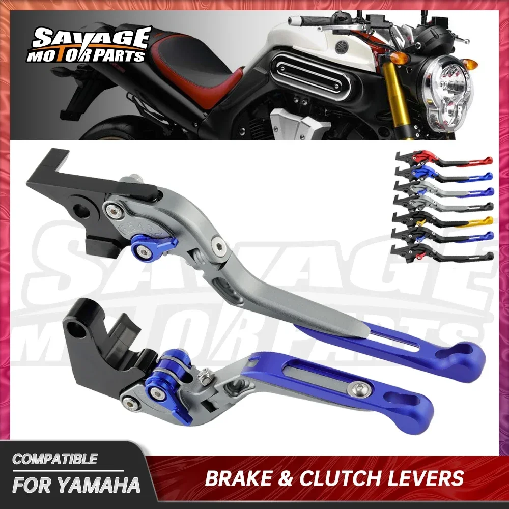 

Folding Brake Clutch Levers For YAMAHA VMAX 1700 2009-2019 MT01 2004-2009 Motorcycle Parts Handle Bar Extendable MT 01 VMAX1700