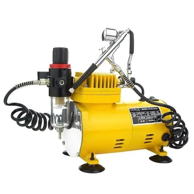 Foam fondant cake mousse spray color machine food engraving coloring air pump