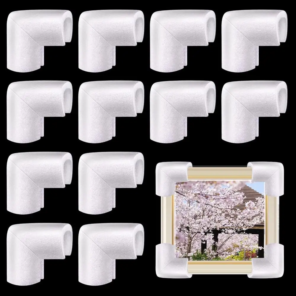 12pcs Angle Protection Foam Corner Protectors Shockproof Reusable Anti-Collision Packaging Angles Protective