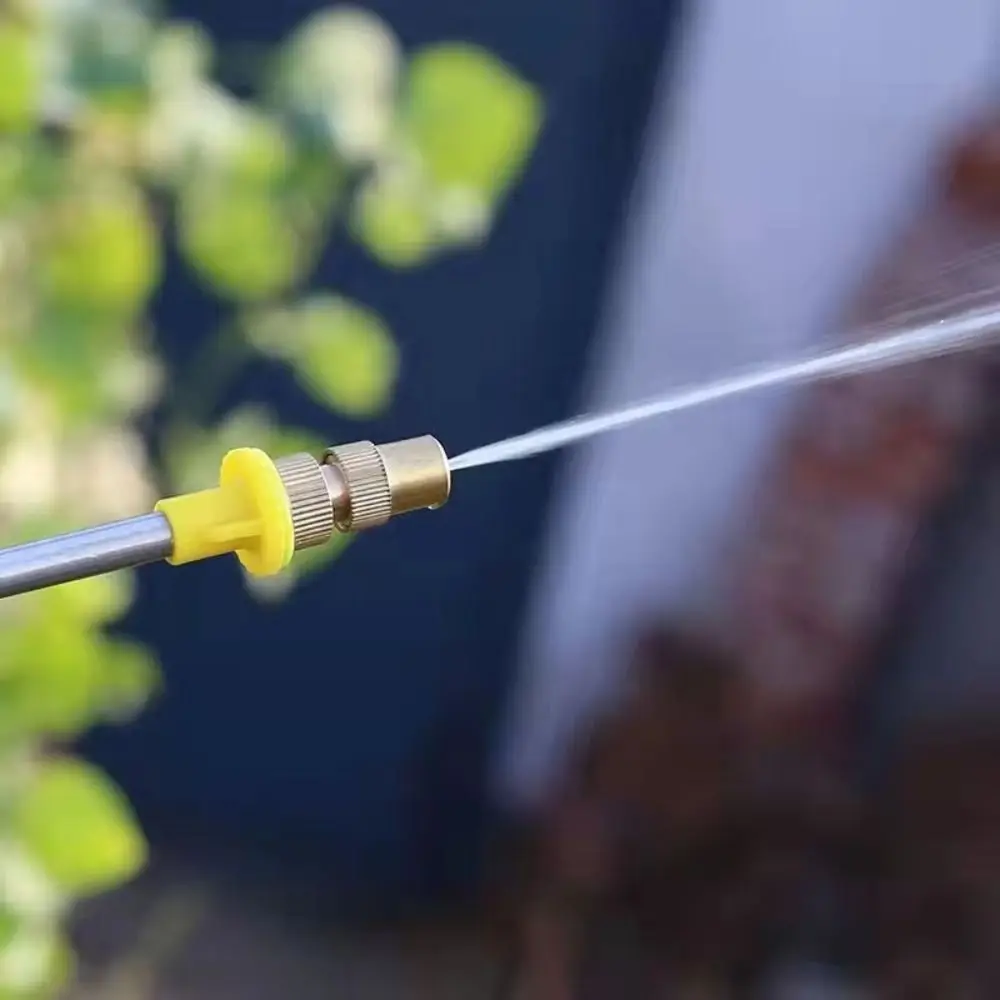 Durable Mini Atomizing Nozzle Copper Adjustable Spray Nozzle Spray Accessories