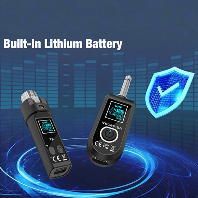 M18K-UHF Microphone Wireless Converter System XLR Transmitter And Microphone Receiver For Dynamic Condenser Microphone