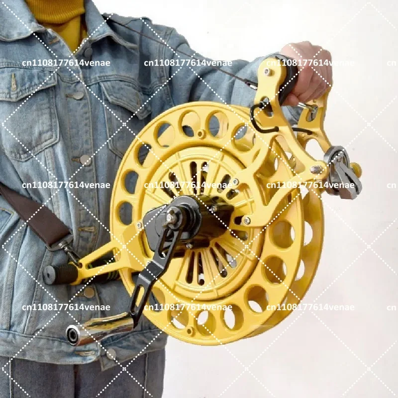 Alloy 4-Speed Wheel Disc Brakes Anti-Reversing Large Kite Release Back Wheels