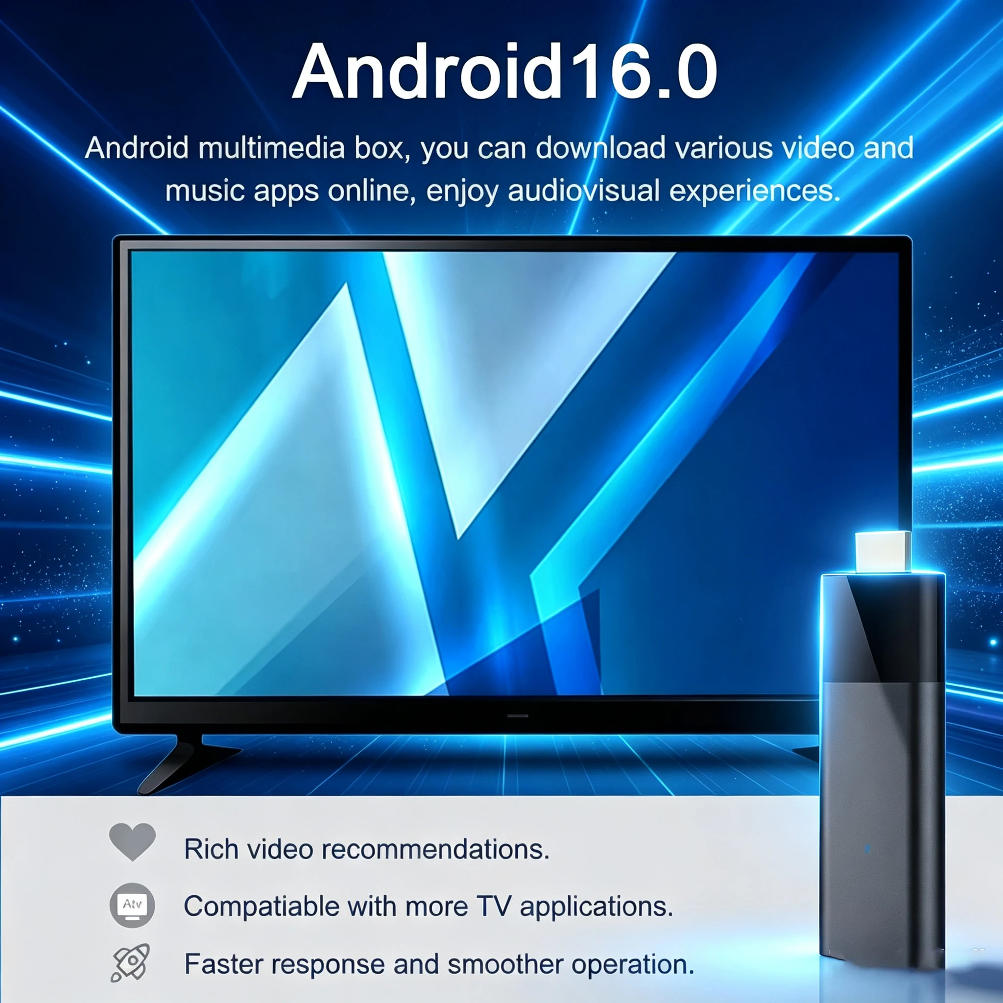 Mini Q12 Akıllı TV Stick Andro - Khadas Vim4 8Gb incelemesi ve fiyatı