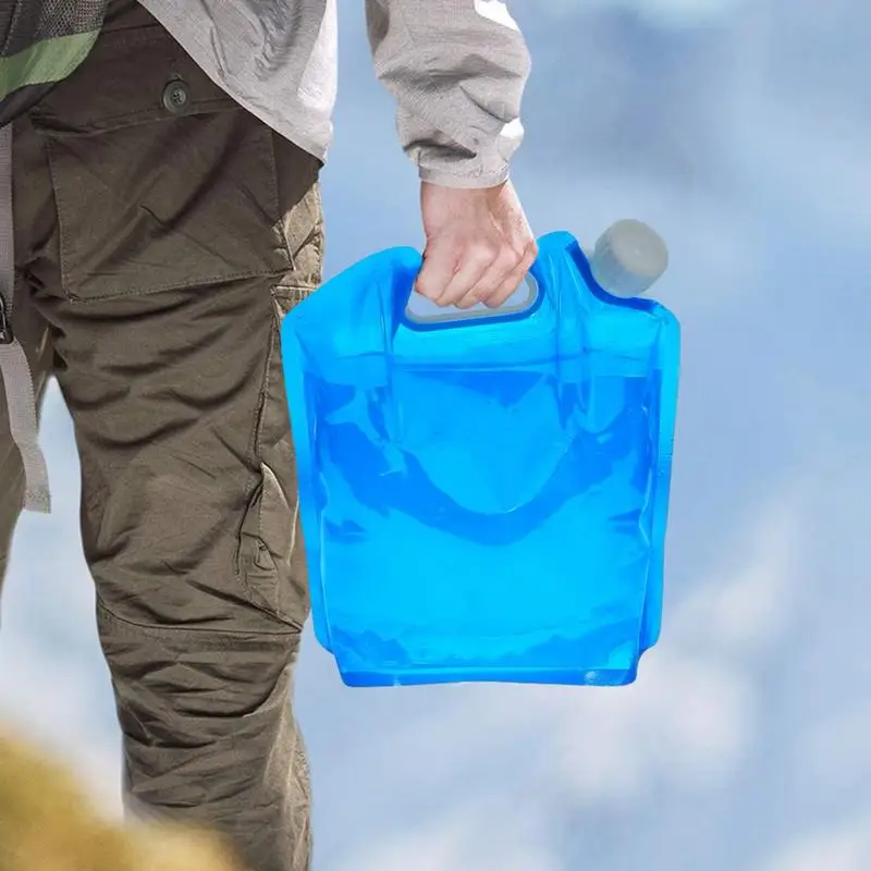 5L/10L Drinking Water Bag Water Bag Container Water Storage Jug Bag For Outdoor Camping Hiking Emergency Survival