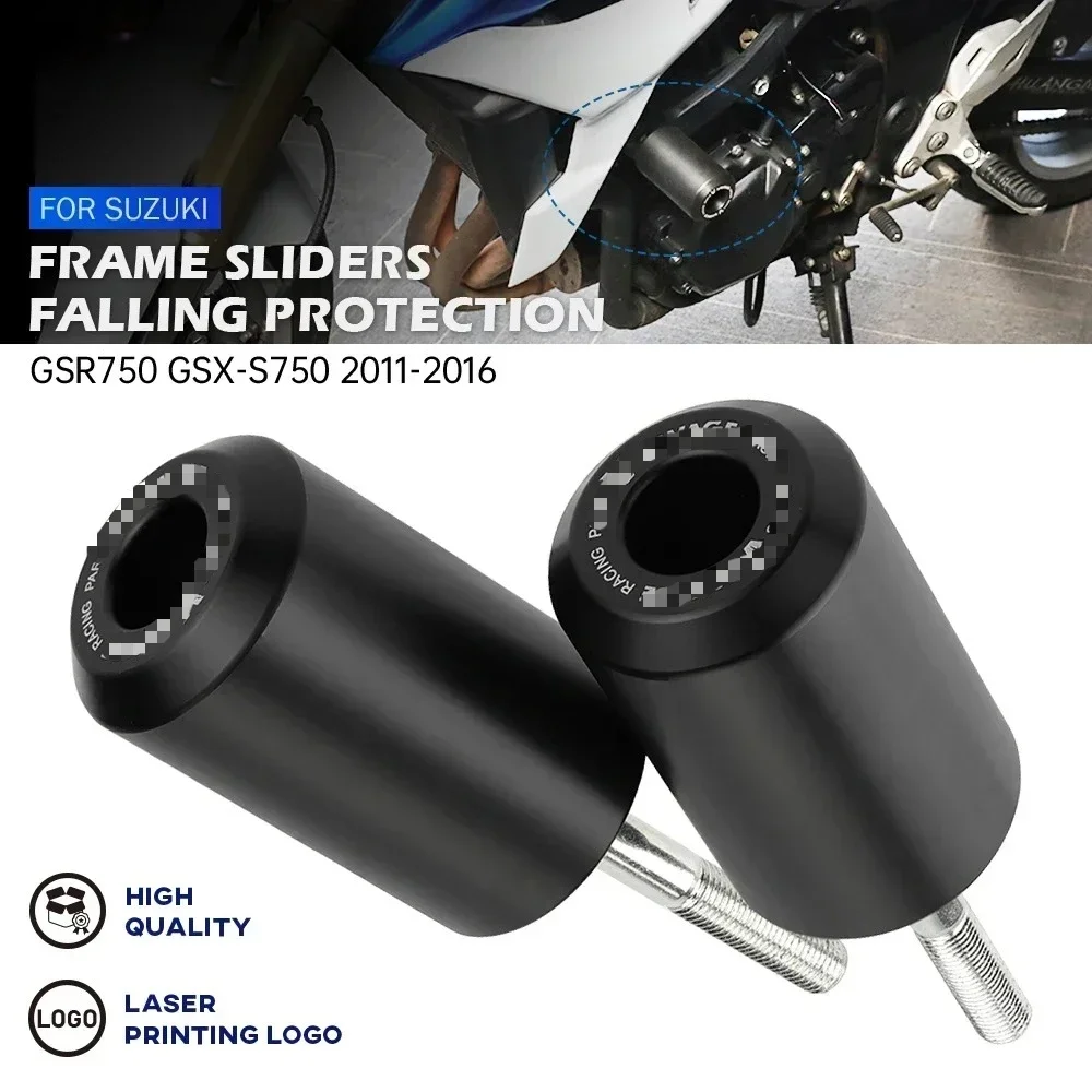 

GSR750 GSXS750 Frame Slider Crash Protector For SUZUKI GSR 750 GSXS GSX-S Motorcycle Falling Protection Engine Anti Crash Pad
