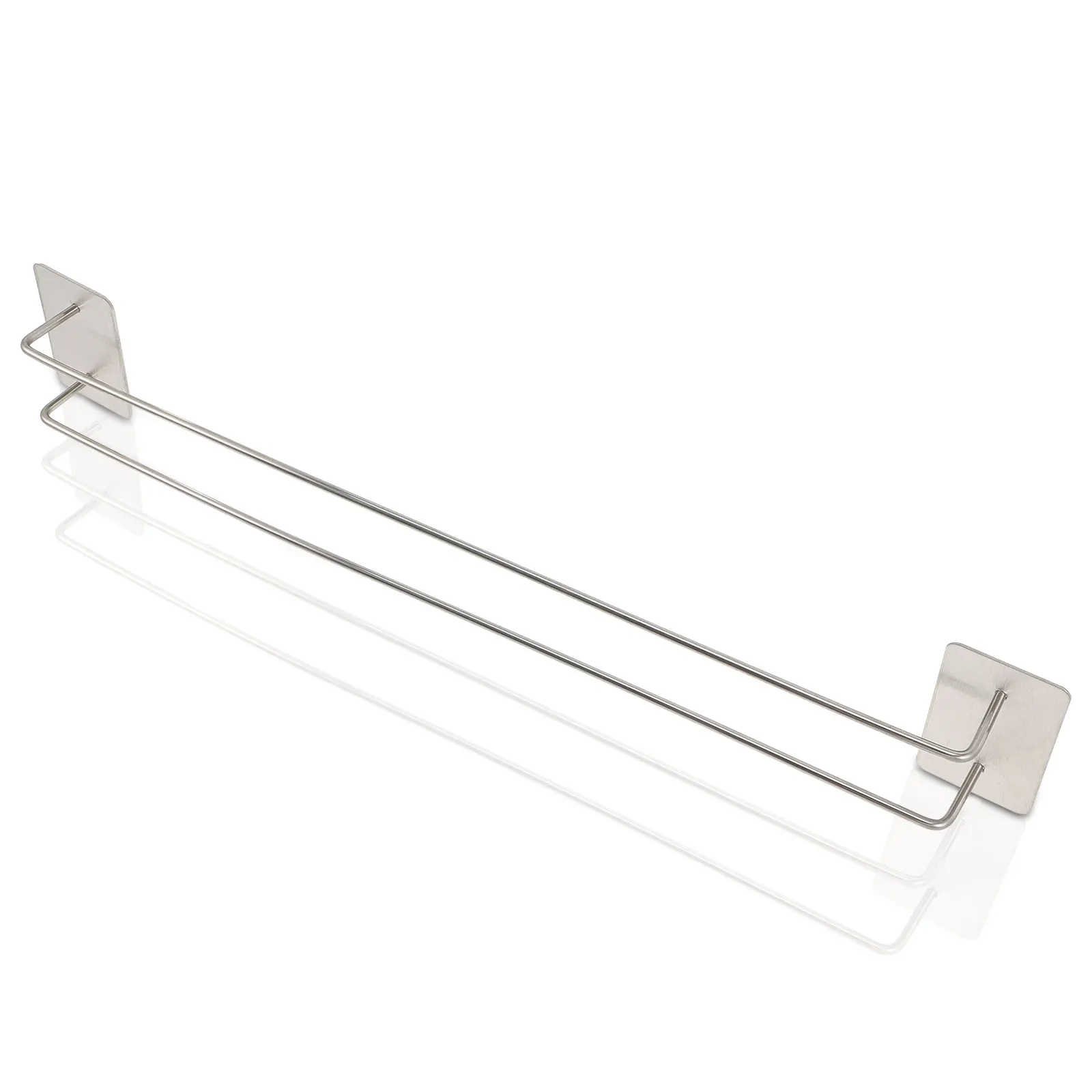 

Stainless Steel Shoe Rack Slipper Holder Wall Mounted No Drilling Rust Proof Space Saving 2 Pairs Capacity Bathroom Living Room
