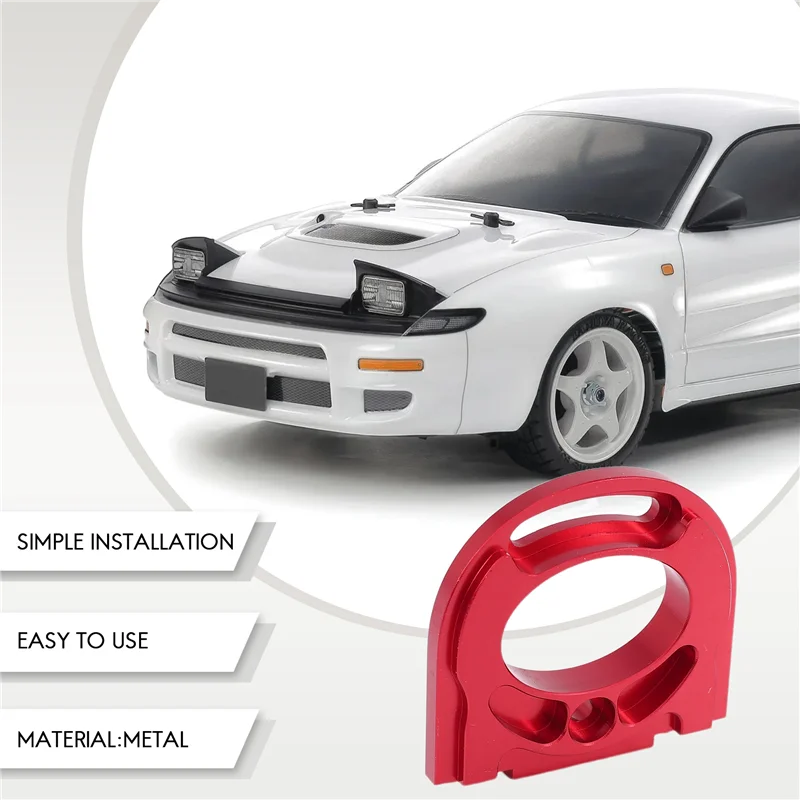 ABWE-Metalowe mocowanie silnika do Tamiya TT-02 TT02 1/10 RC Car Upgrade Parts