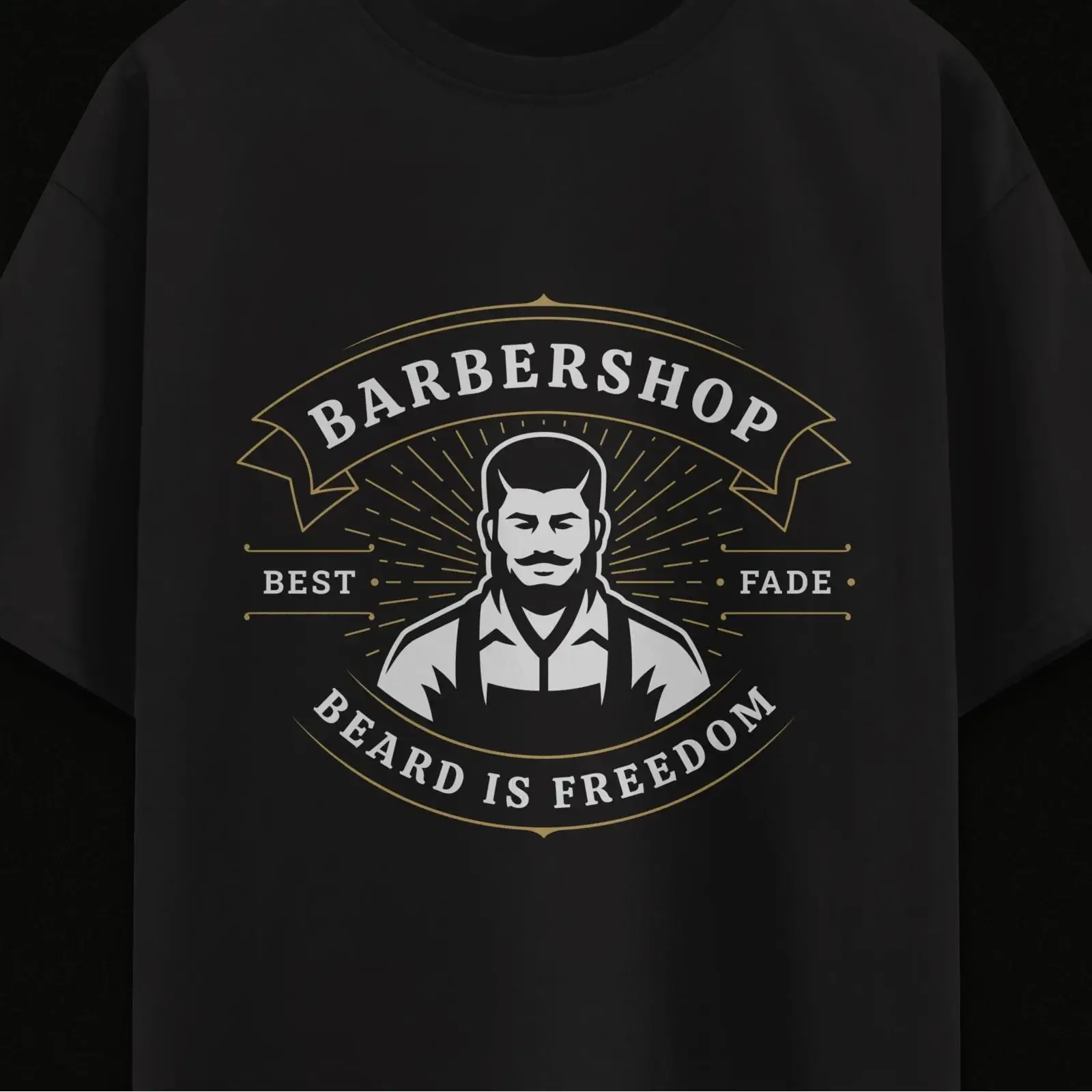 Diseño de camiseta de barbero SVG para barbería, archivo Cricut para estilista, descarga digital, estilo vintage lavado, streetwear elástico para hombre