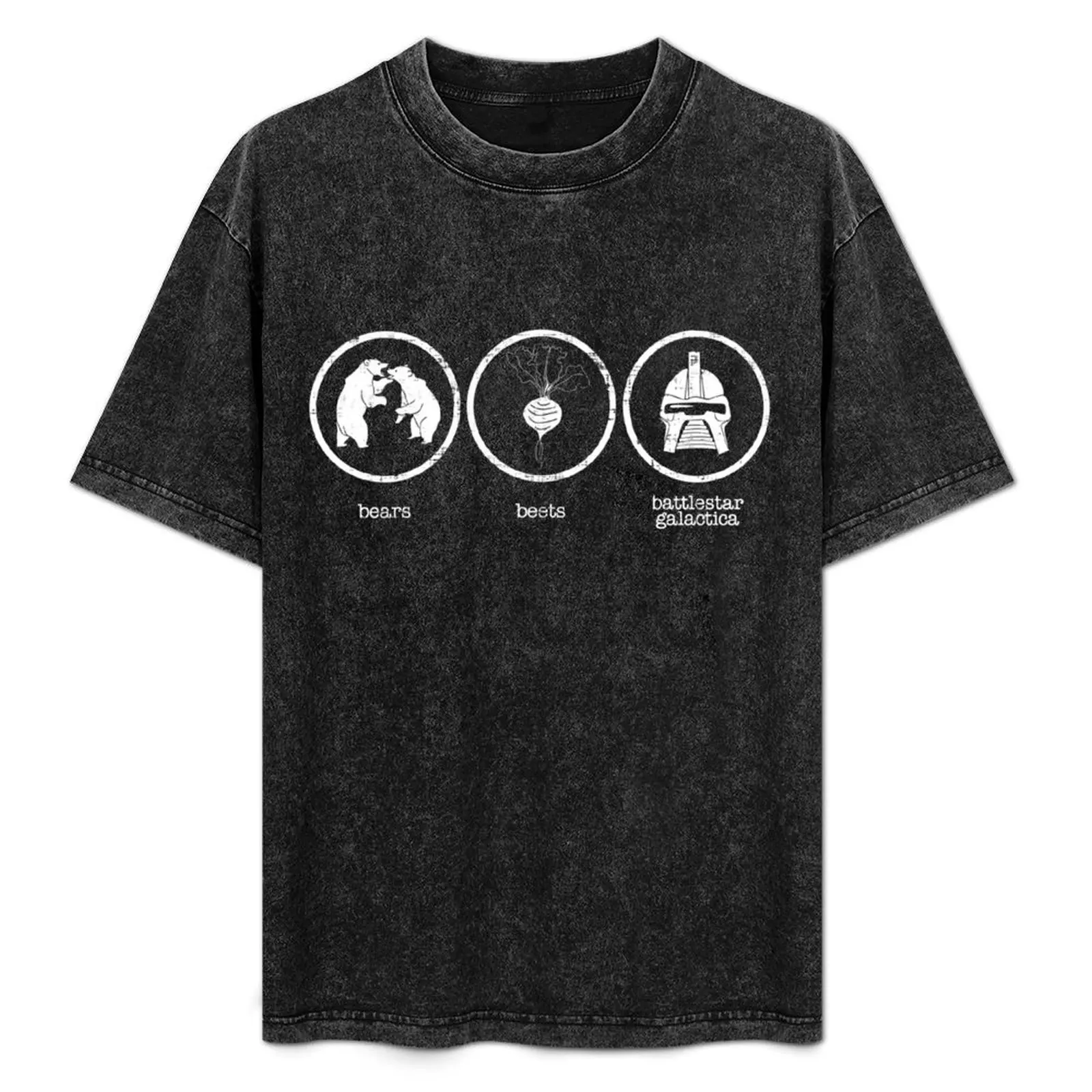 

Футболка Bears Beets Battlestar Galactica, повседневная футболка для ежедневной носки