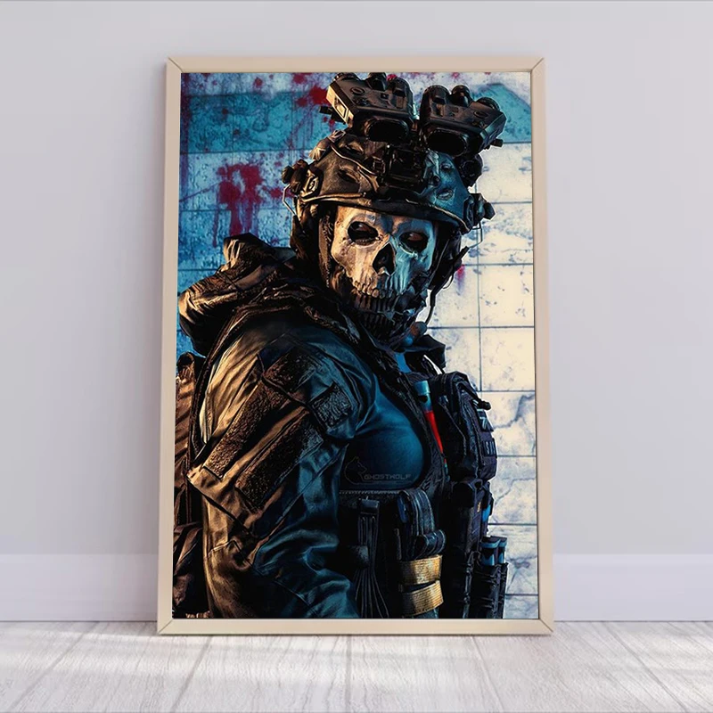 Call of Duty Game Poster Decorative Pictures for Living Room Decor Decorative Prints Wall Painting on Canvas Wall Art Posters