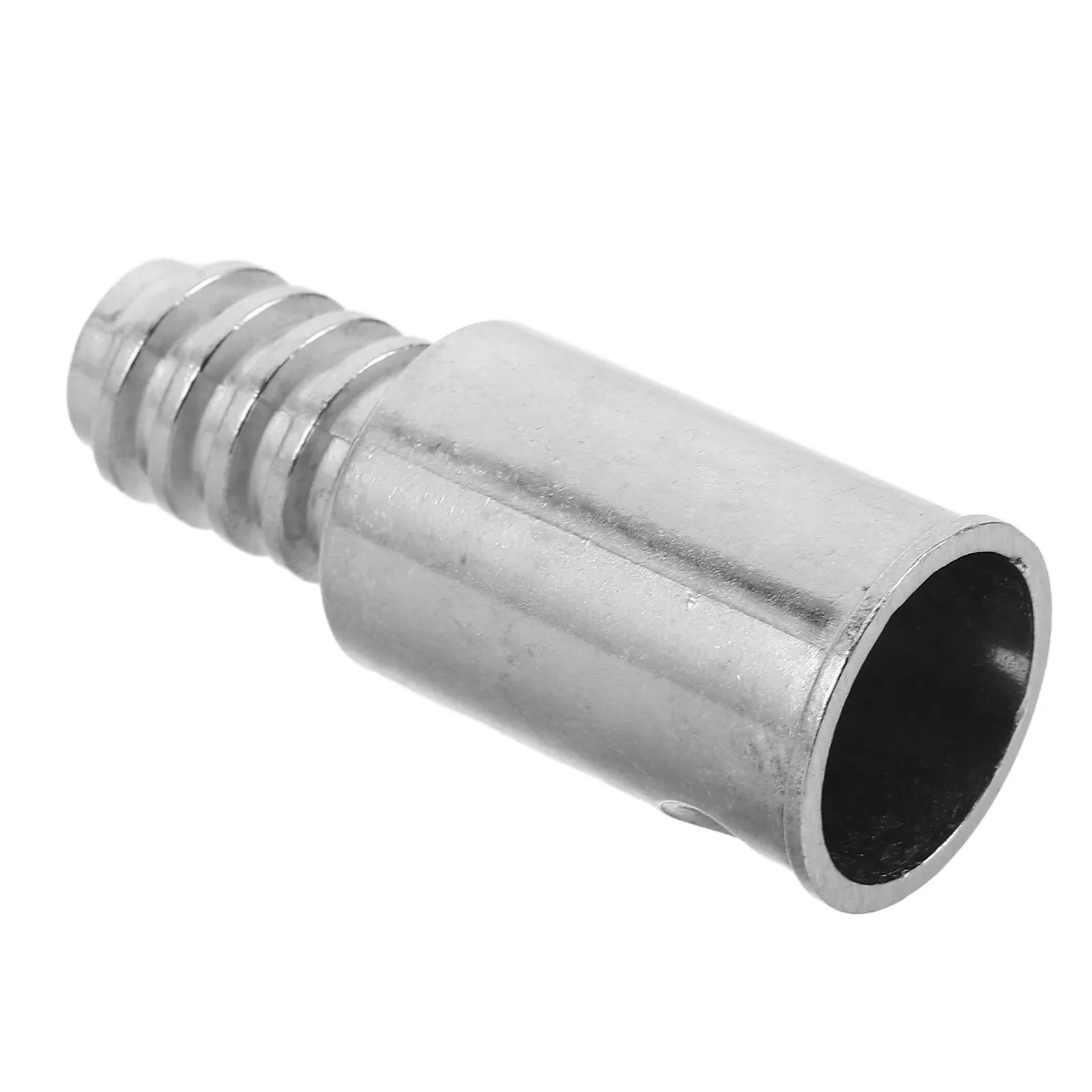 Aluminum Alloy Broom Handle Threaded End Replacement Tip Metal Sweeping Pole Adapter for Floor Cleaning Office Home Broom Repair