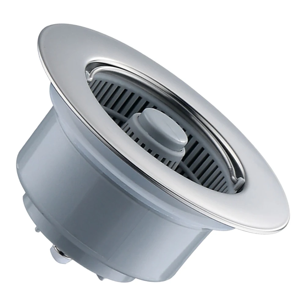 3 in 1 Sink Drain Strainer, Universal Kitchen Sink Filter, Easy to Install and Remove, Keeping Your Sink Clean and Hygienic