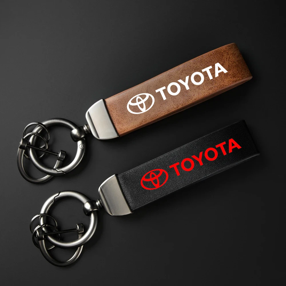 Car key chain pendant Key chain for men and women high-end fashion For Toyota GR Corolla Yaris Aygo Prius Camry Auris Avensis