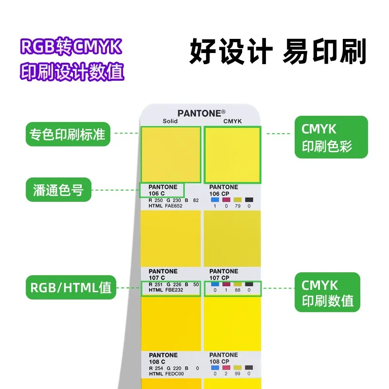 Royi Store Genuine Pantone Color Card Rgb To Cmyk-new PANTONE International Standard Printing Color Bridge GP6102B