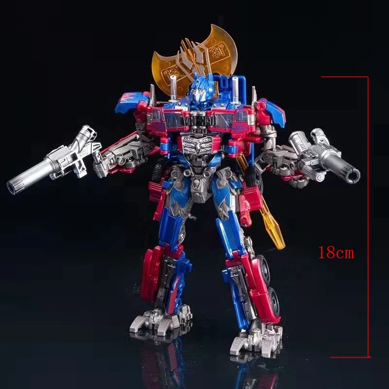 IN STOCK OP Commander Transformation Toy Optimus Deformation Robot SS05 BAIWEI 6022A Battle Damage Action Figure Anime Car Model