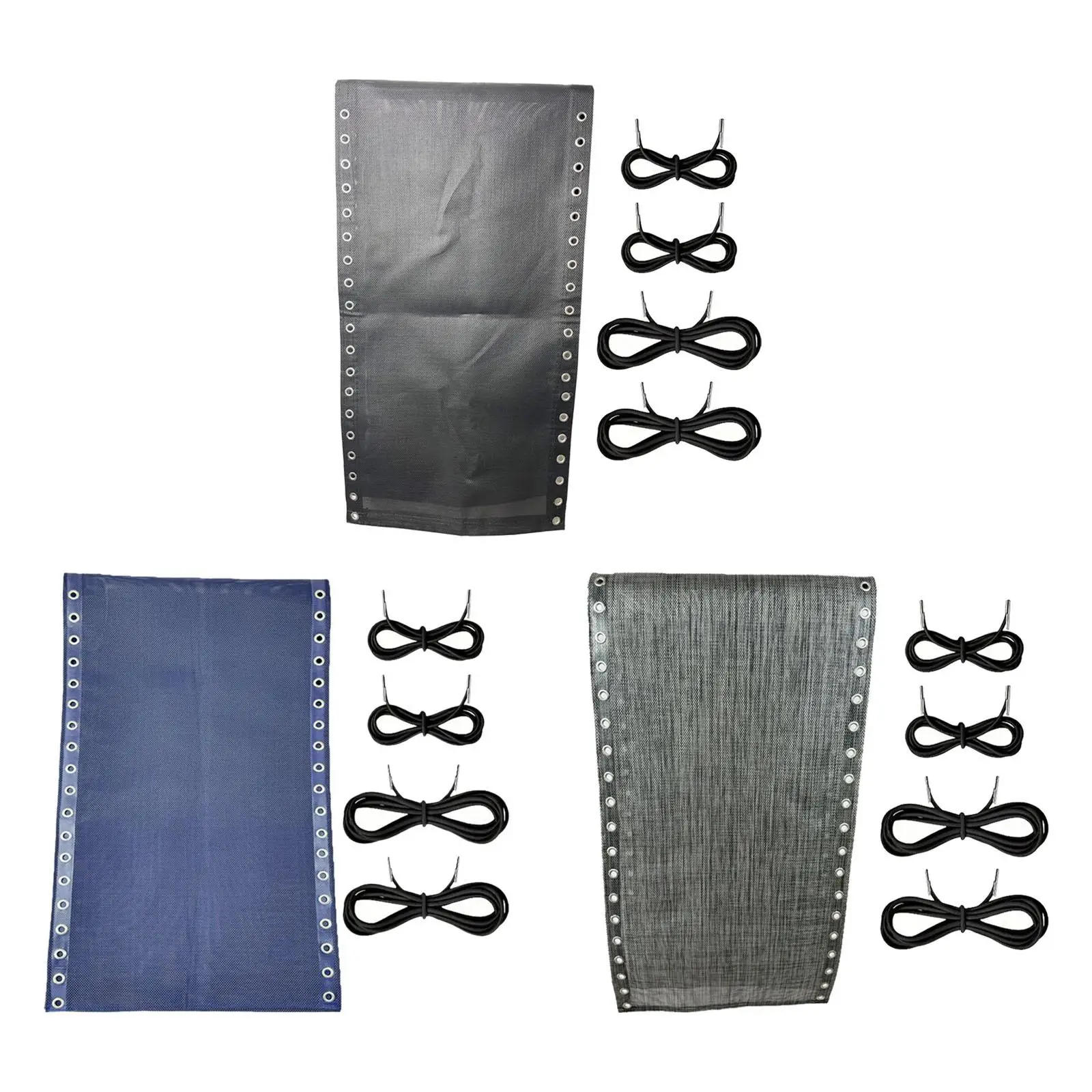 Outdoor Lounge Chair Recliners Cloth Universal Breathable Canvas Cover with Rope for Terrace Furniture Folding Chairs Repair