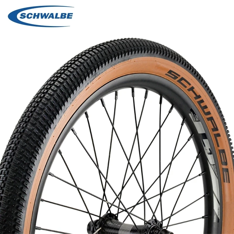 Schwalbe BILLY BONKERS 20x2.0 Tire for PumpTrack 50-406 Dirt Jump Bike Brown Side Bicycle Folding Tyre Folding Bike Tires