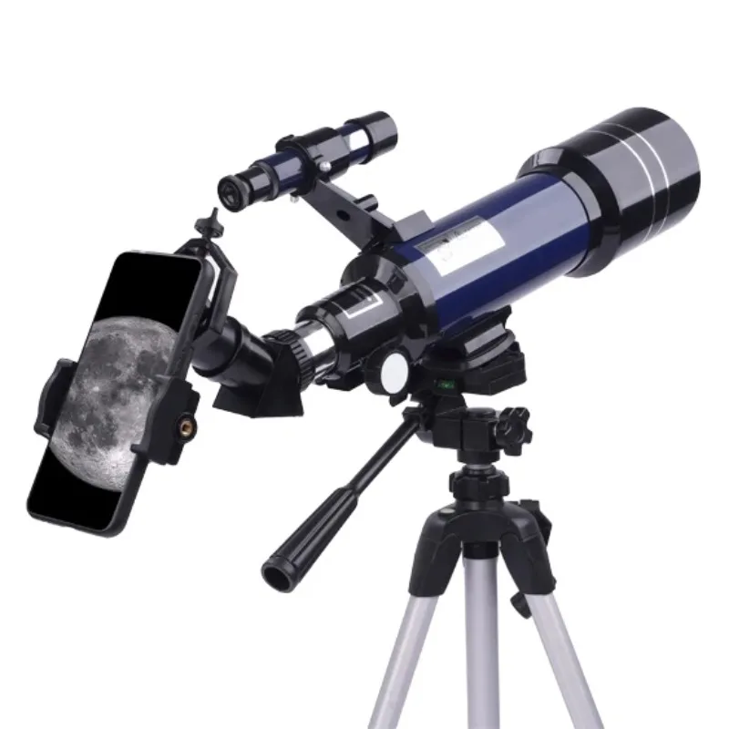 Astronomical Telescope Monocular Zoom HD Outdoor with Tripod for Children Observation Scope Gift