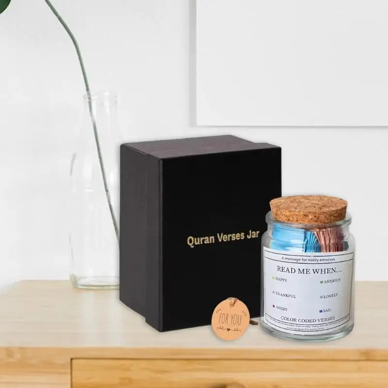 Accessorio per vasi versetti del Corano per ispirazione quotidiana e dono riflessione spirituale A0KF
